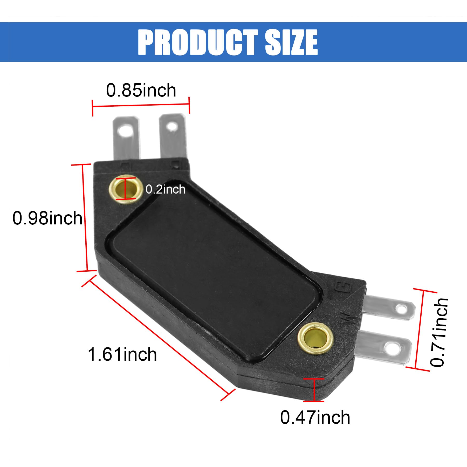 Amazon.com: JDMSPEED New Ignition Module GM HEI 4 Pin D1906HT